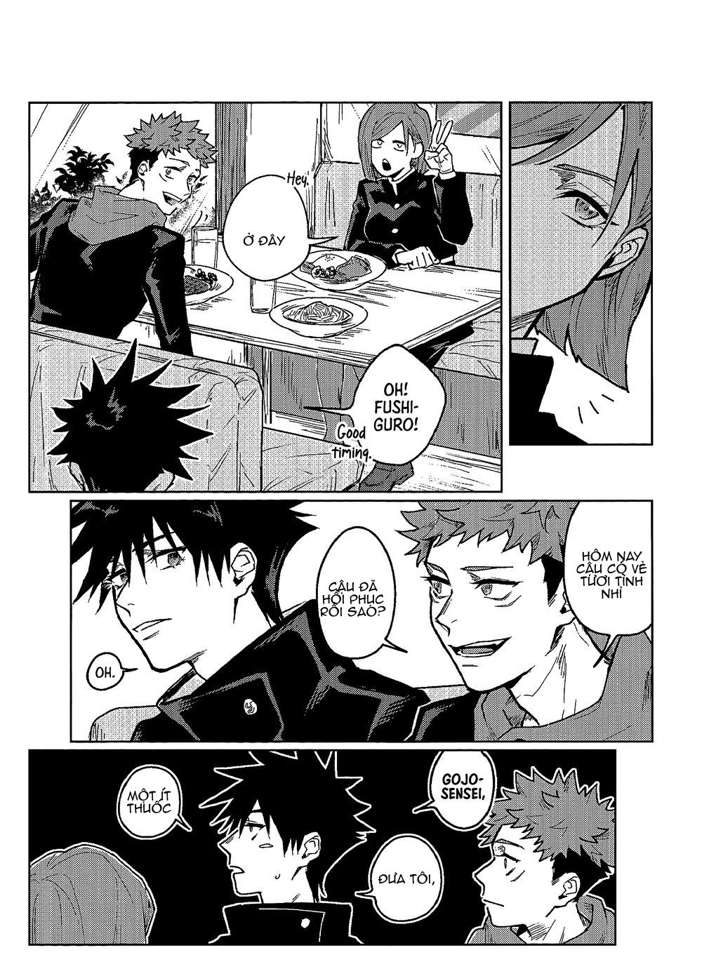 ONESHOT COI LÀ NỨNG Chapter 33 Gojo x Megumi - Next Chapter 34 Yuuji x Choso
