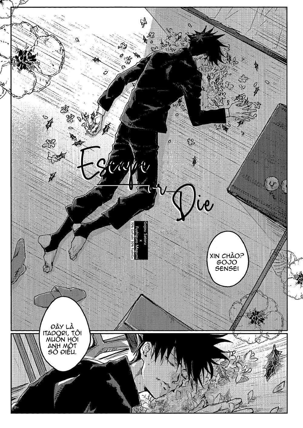 ONESHOT COI LÀ NỨNG Chapter 33 Gojo x Megumi - Next Chapter 34 Yuuji x Choso