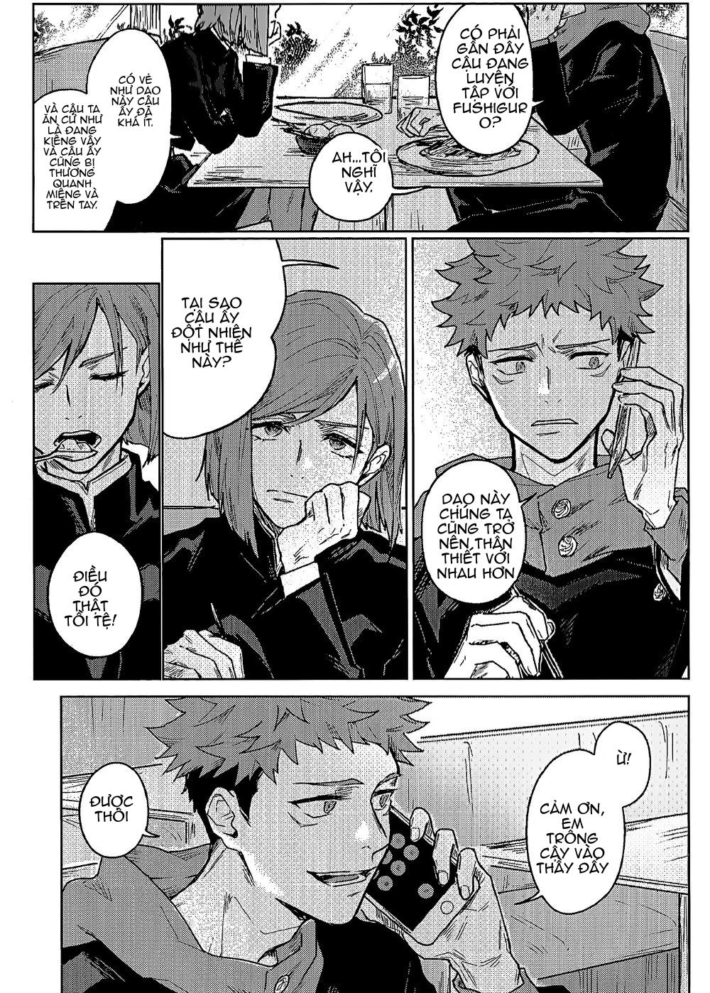 ONESHOT COI LÀ NỨNG Chapter 33 Gojo x Megumi - Next Chapter 34 Yuuji x Choso