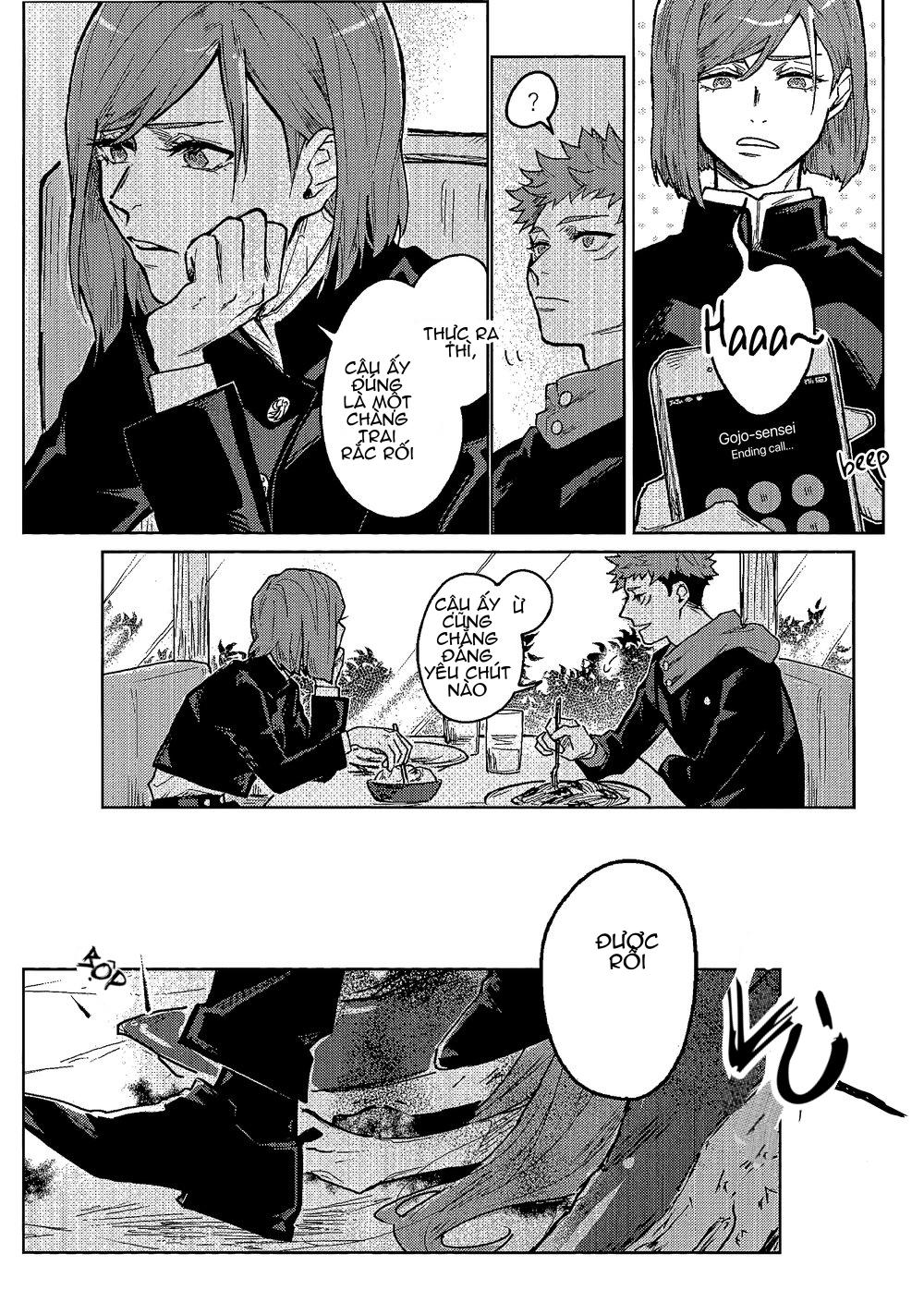ONESHOT COI LÀ NỨNG Chapter 33 Gojo x Megumi - Next Chapter 34 Yuuji x Choso
