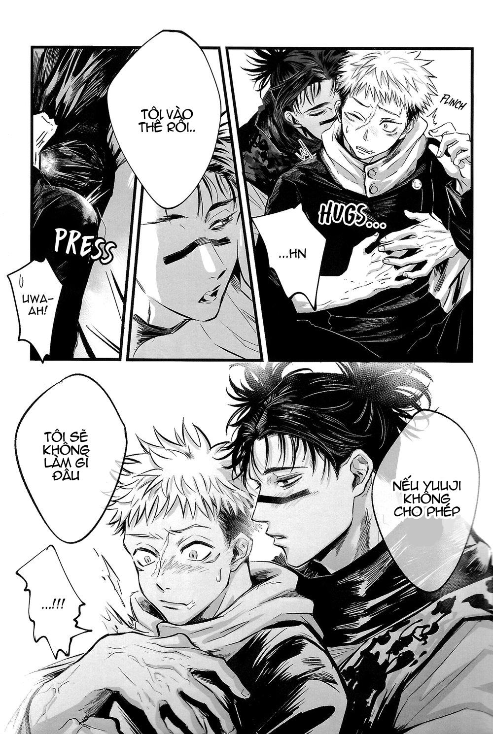 ONESHOT COI LÀ NỨNG Chapter 34 Yuuji x Choso - Next Chapter 35 Yuuji x Megumi