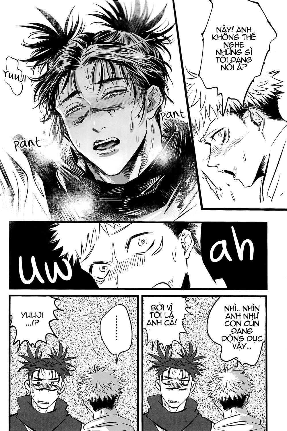 ONESHOT COI LÀ NỨNG Chapter 34 Yuuji x Choso - Next Chapter 35 Yuuji x Megumi