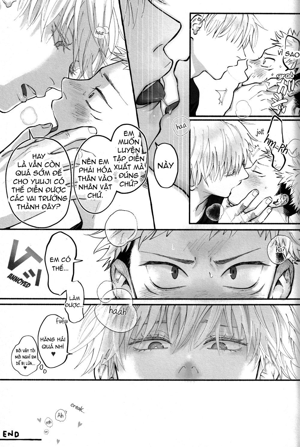 ONESHOT COI LÀ NỨNG Chapter 36 Gojo x Juuji - Next Chapter 37 Yuuji x Megumi