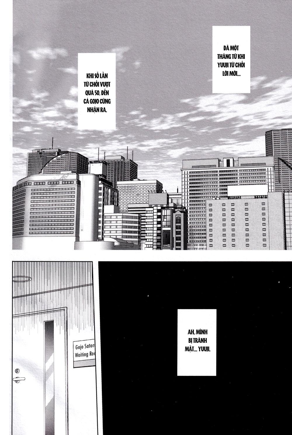 ONESHOT COI LÀ NỨNG Chapter 36 Gojo x Juuji - Next Chapter 37 Yuuji x Megumi