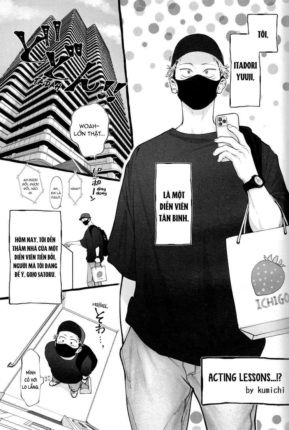 ONESHOT COI LÀ NỨNG Chapter 36 Gojo x Juuji - Next Chapter 37 Yuuji x Megumi