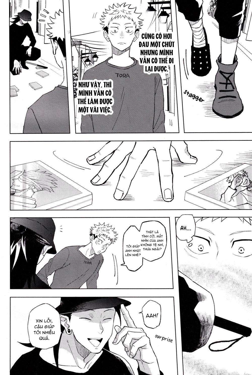 ONESHOT COI LÀ NỨNG Chapter 36 Gojo x Juuji - Next Chapter 37 Yuuji x Megumi