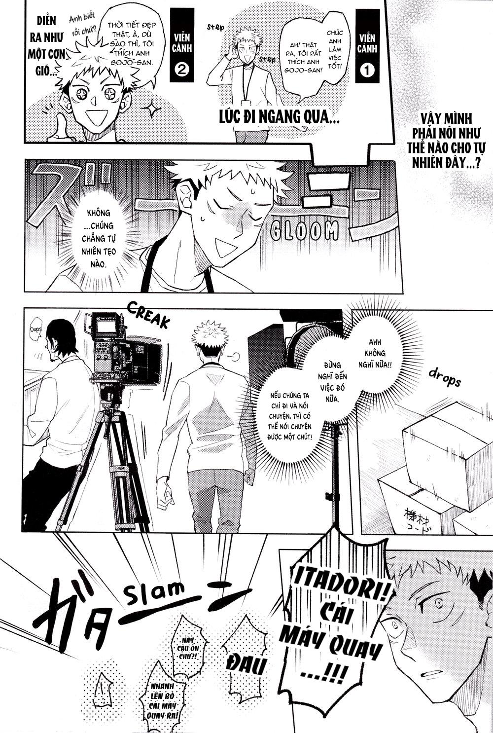 ONESHOT COI LÀ NỨNG Chapter 36 Gojo x Juuji - Next Chapter 37 Yuuji x Megumi