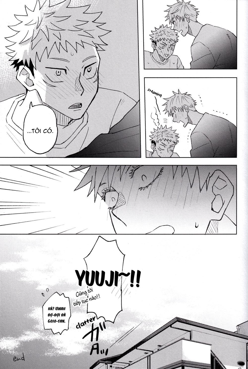 ONESHOT COI LÀ NỨNG Chapter 36 Gojo x Juuji - Next Chapter 37 Yuuji x Megumi