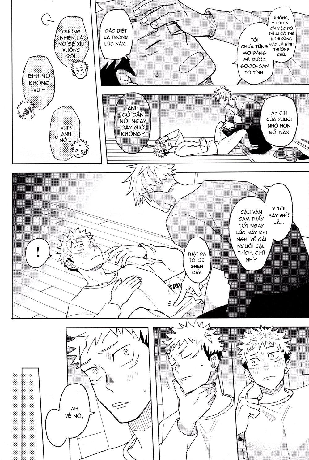ONESHOT COI LÀ NỨNG Chapter 36 Gojo x Juuji - Next Chapter 37 Yuuji x Megumi