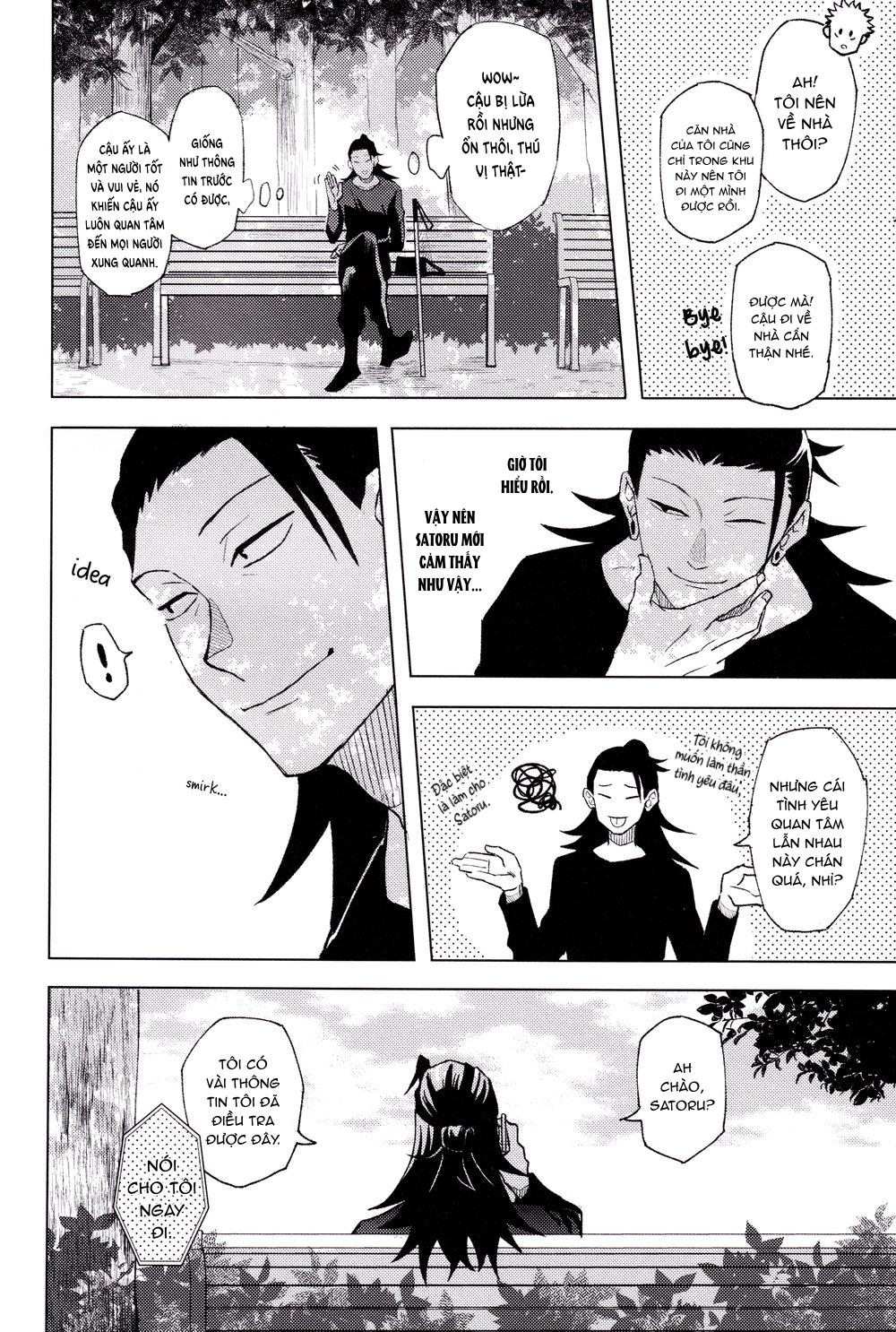 ONESHOT COI LÀ NỨNG Chapter 36 Gojo x Juuji - Next Chapter 37 Yuuji x Megumi