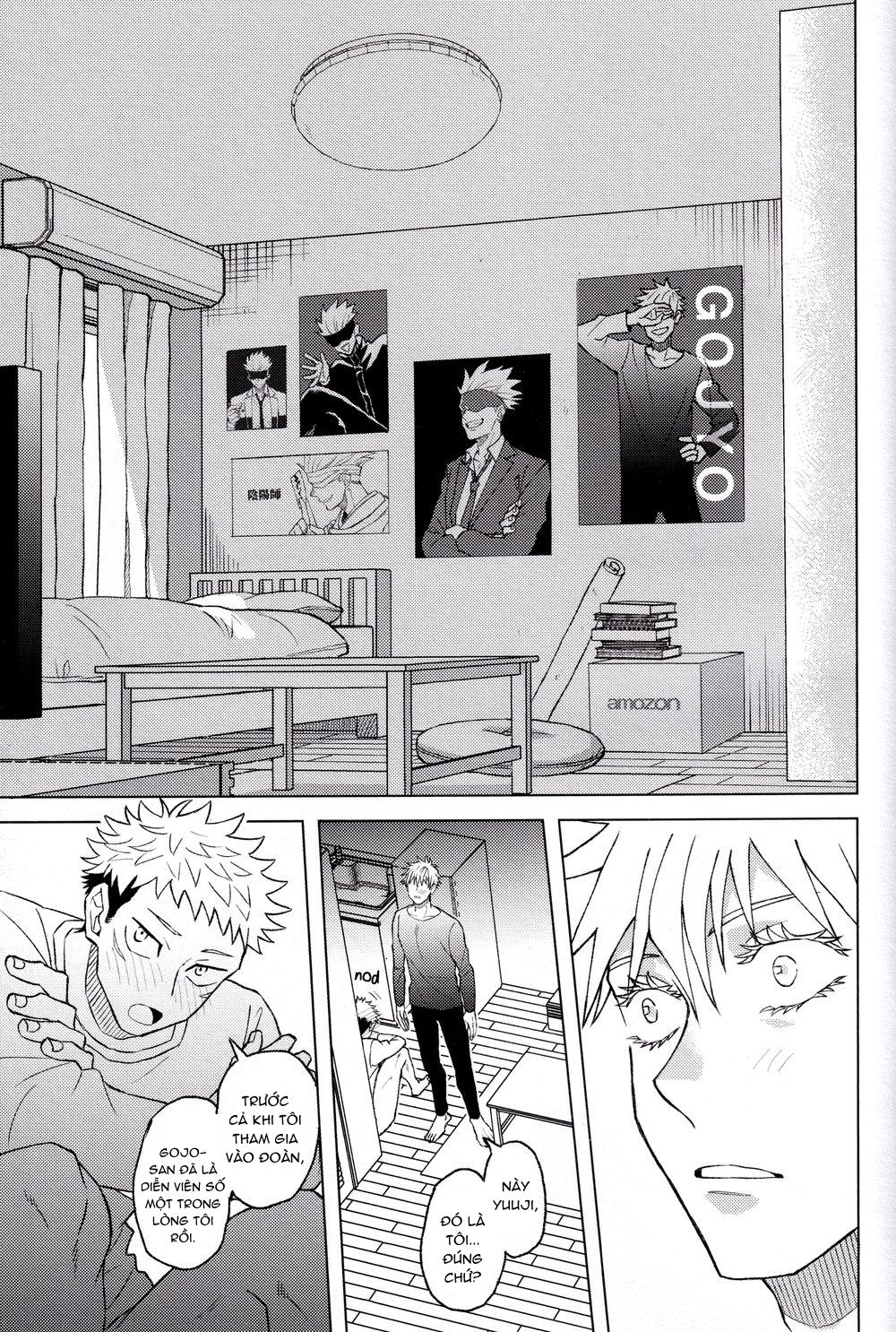 ONESHOT COI LÀ NỨNG Chapter 36 Gojo x Juuji - Next Chapter 37 Yuuji x Megumi