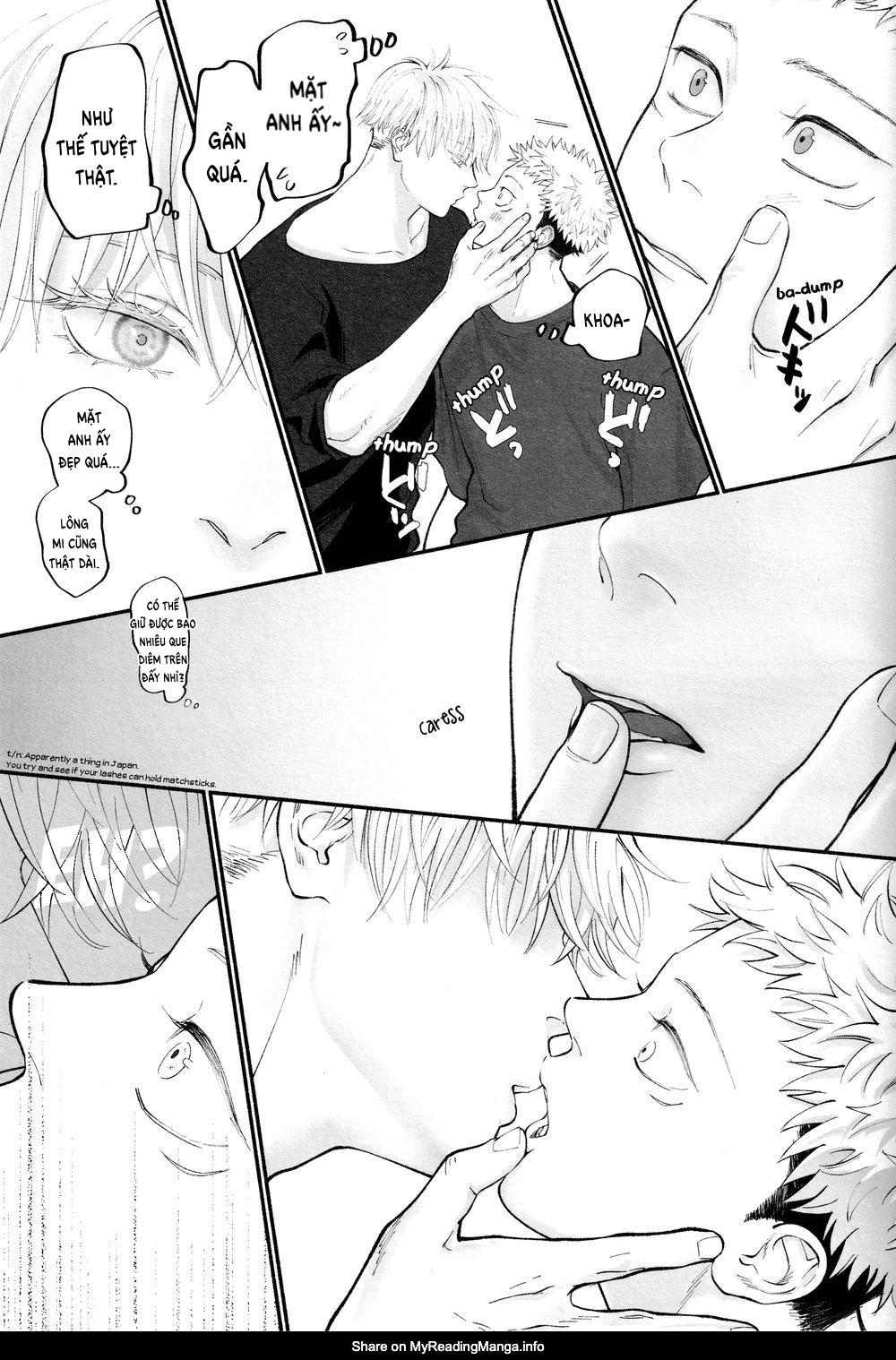 ONESHOT COI LÀ NỨNG Chapter 36 Gojo x Juuji - Next Chapter 37 Yuuji x Megumi
