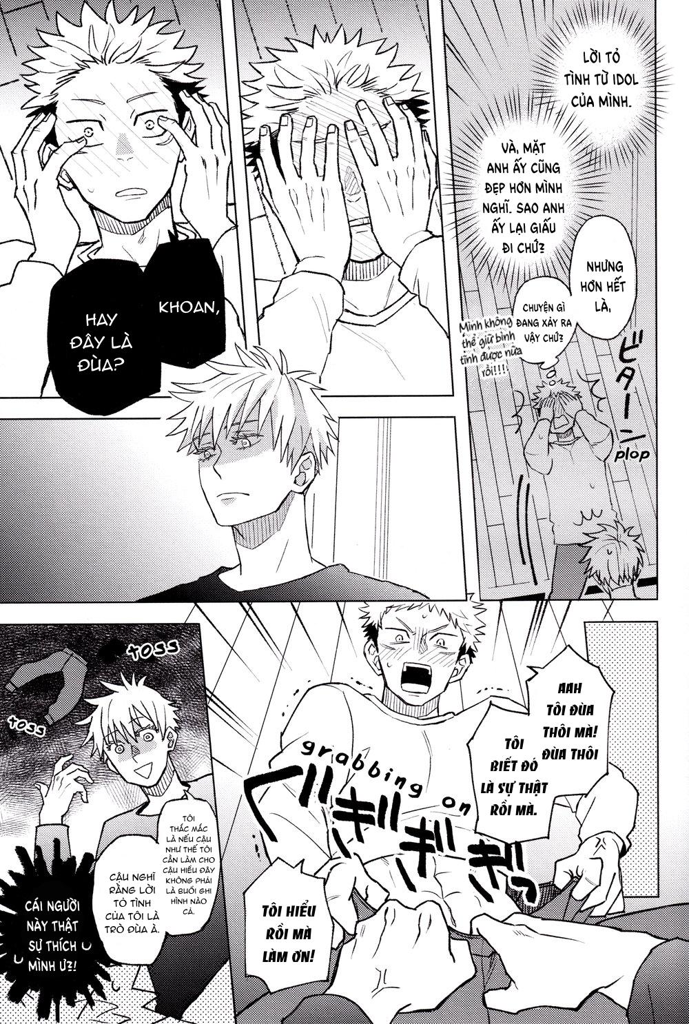 ONESHOT COI LÀ NỨNG Chapter 36 Gojo x Juuji - Next Chapter 37 Yuuji x Megumi