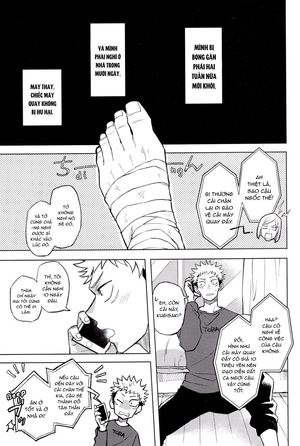 ONESHOT COI LÀ NỨNG Chapter 36 Gojo x Juuji - Next Chapter 37 Yuuji x Megumi