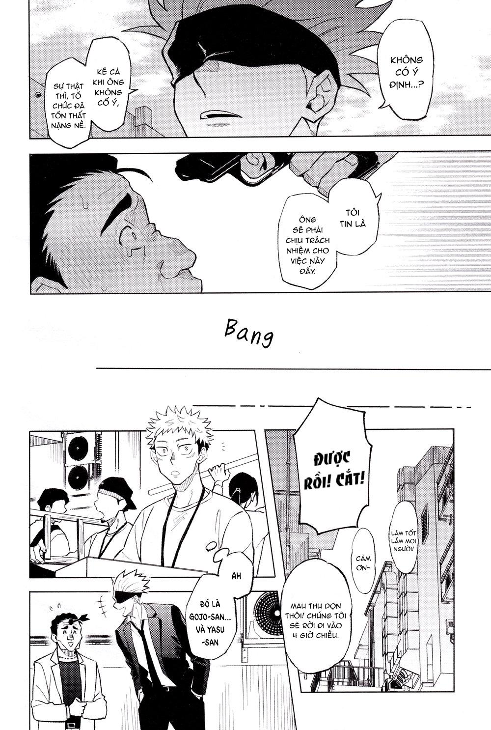 ONESHOT COI LÀ NỨNG Chapter 36 Gojo x Juuji - Next Chapter 37 Yuuji x Megumi