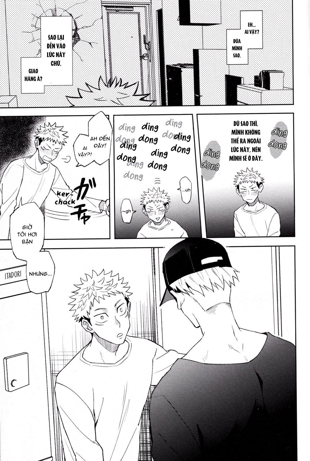 ONESHOT COI LÀ NỨNG Chapter 36 Gojo x Juuji - Next Chapter 37 Yuuji x Megumi
