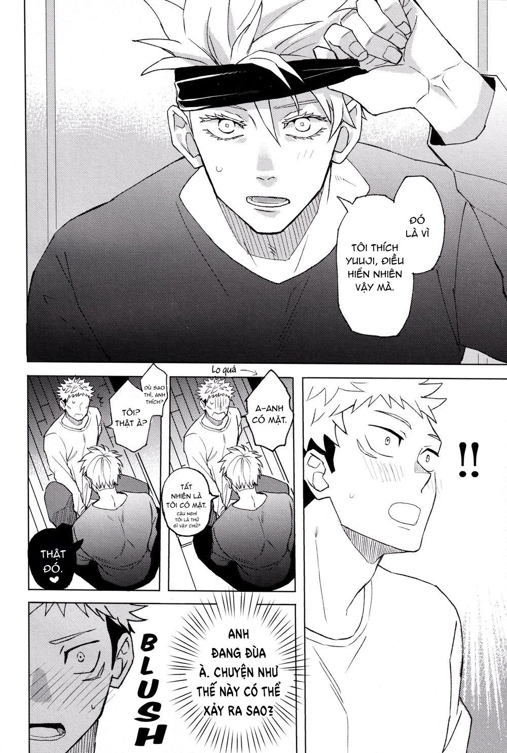ONESHOT COI LÀ NỨNG Chapter 36 Gojo x Juuji - Next Chapter 37 Yuuji x Megumi