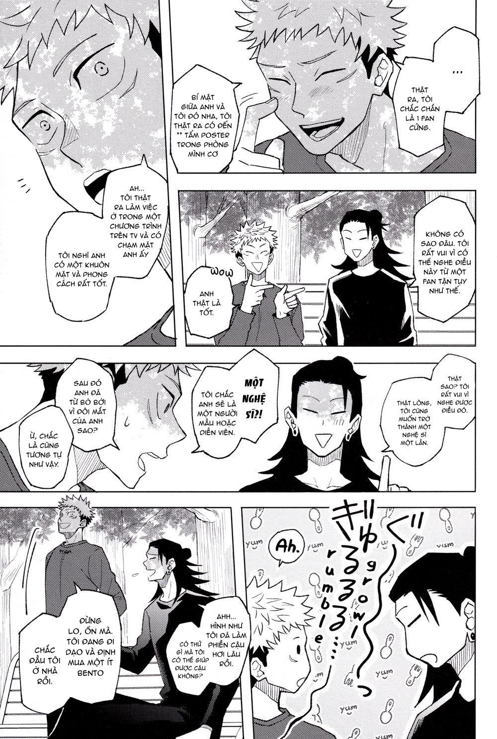 ONESHOT COI LÀ NỨNG Chapter 36 Gojo x Juuji - Next Chapter 37 Yuuji x Megumi