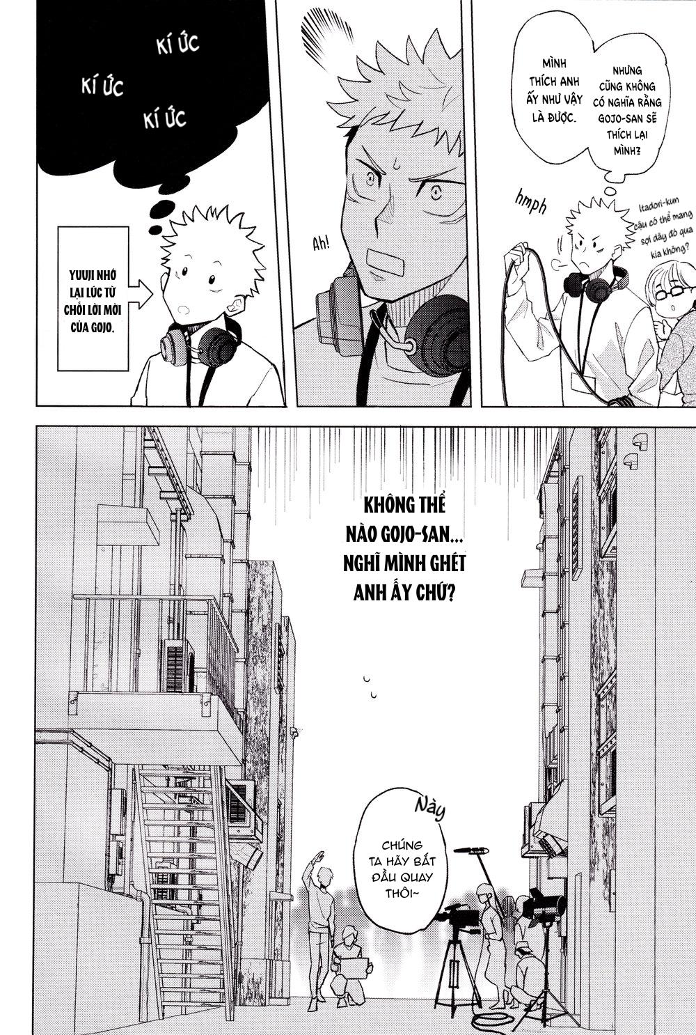 ONESHOT COI LÀ NỨNG Chapter 36 Gojo x Juuji - Next Chapter 37 Yuuji x Megumi