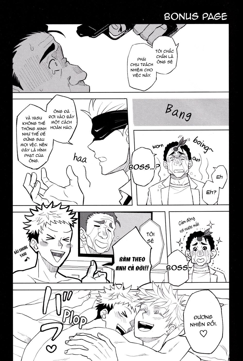 ONESHOT COI LÀ NỨNG Chapter 36 Gojo x Juuji - Next Chapter 37 Yuuji x Megumi