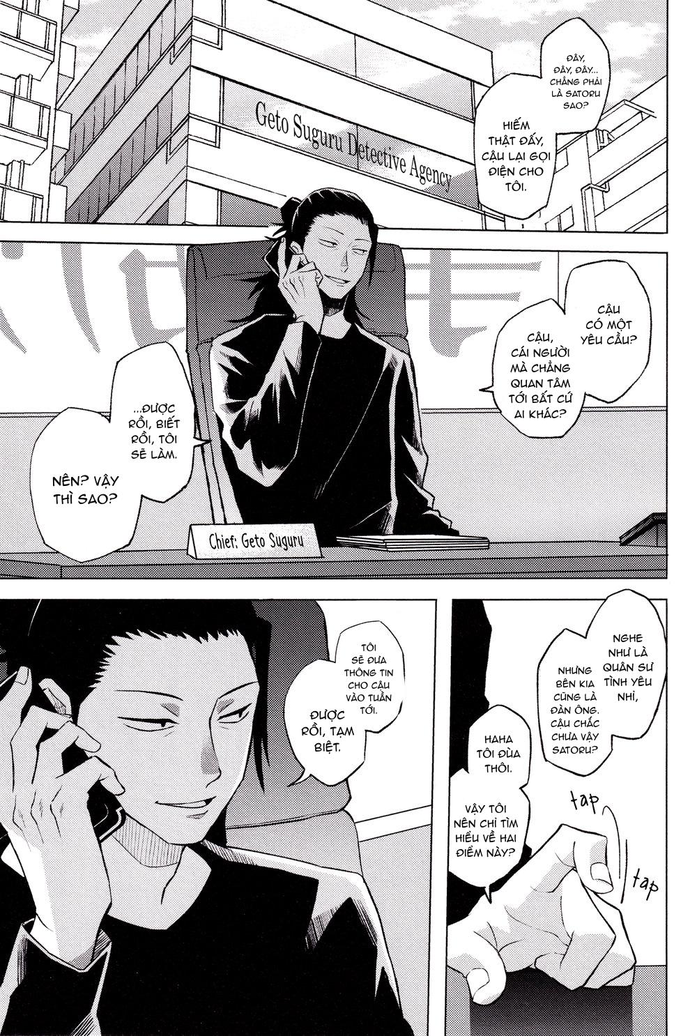 ONESHOT COI LÀ NỨNG Chapter 36 Gojo x Juuji - Next Chapter 37 Yuuji x Megumi