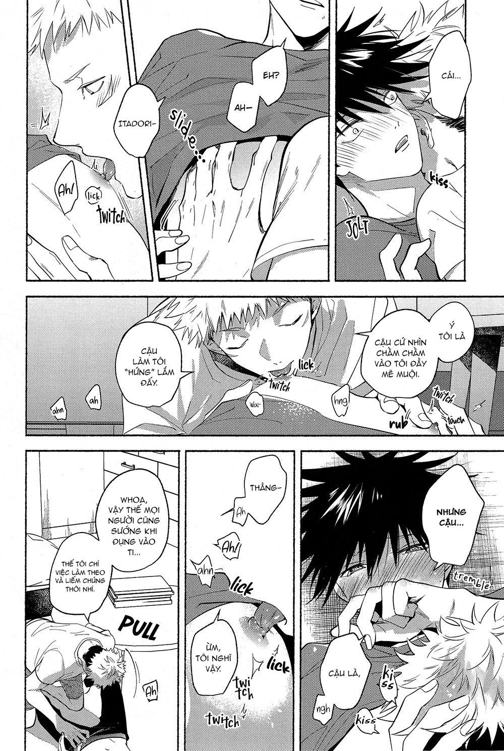 ONESHOT COI LÀ NỨNG Chapter 37 Yuuji x Megumi - Next Chapter 38