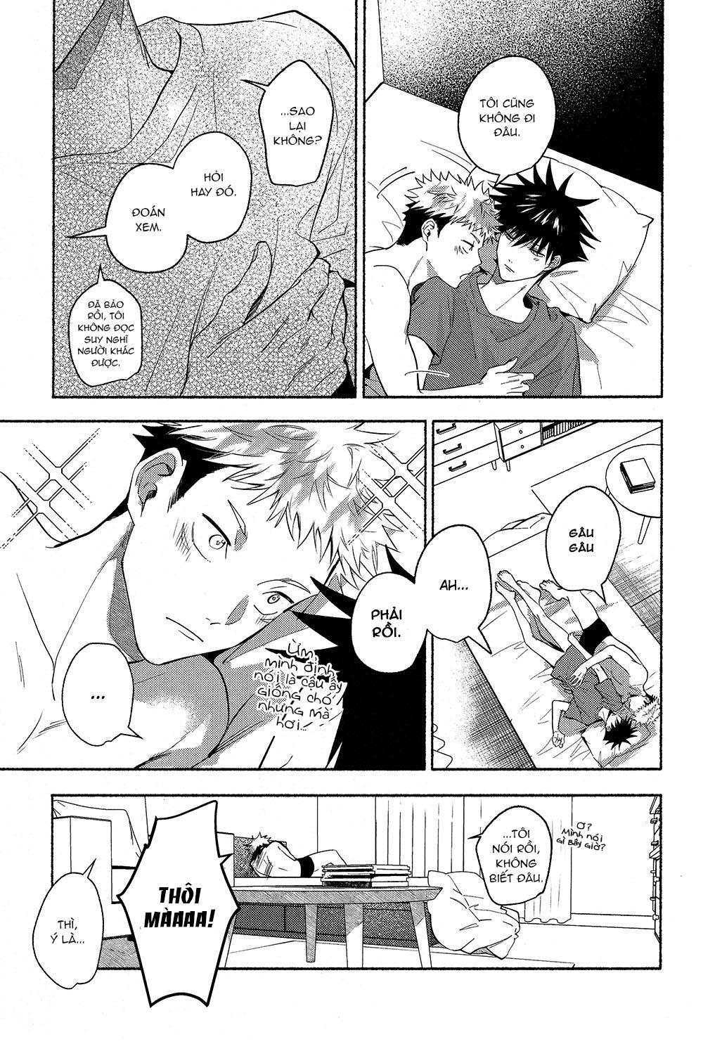 ONESHOT COI LÀ NỨNG Chapter 37 Yuuji x Megumi - Next Chapter 38