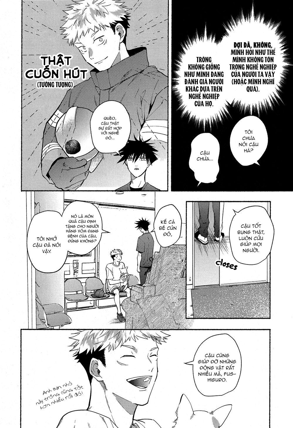 ONESHOT COI LÀ NỨNG Chapter 37 Yuuji x Megumi - Next Chapter 38