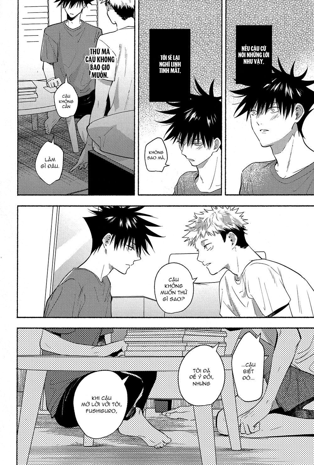 ONESHOT COI LÀ NỨNG Chapter 37 Yuuji x Megumi - Next Chapter 38