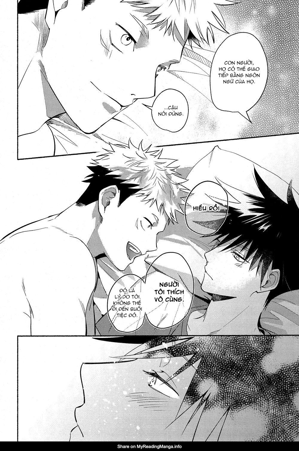 ONESHOT COI LÀ NỨNG Chapter 37 Yuuji x Megumi - Next Chapter 38