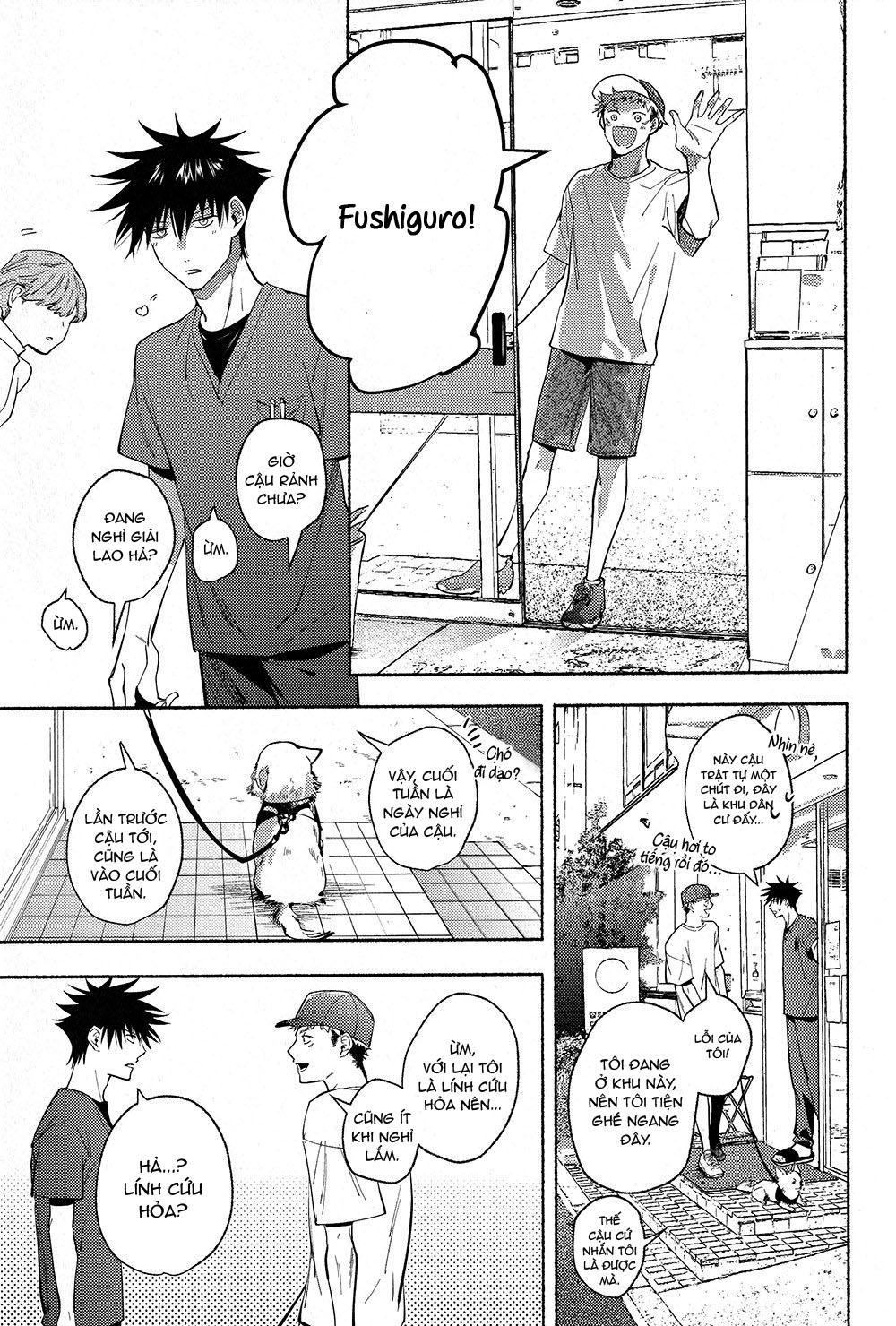 ONESHOT COI LÀ NỨNG Chapter 37 Yuuji x Megumi - Next Chapter 38