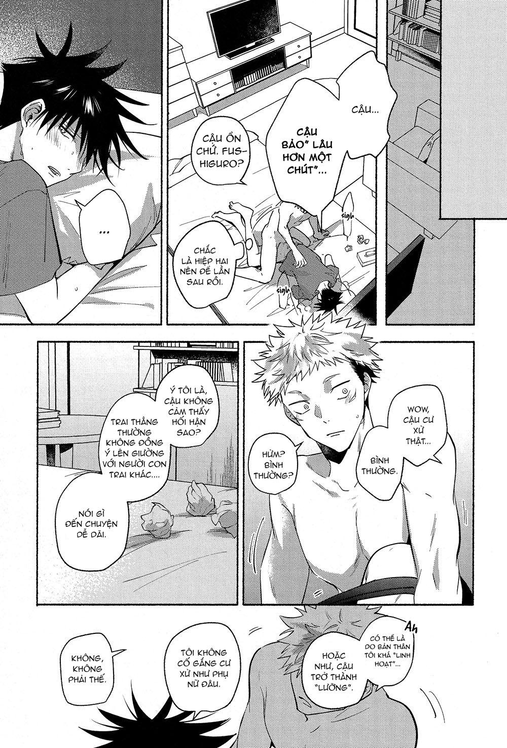 ONESHOT COI LÀ NỨNG Chapter 37 Yuuji x Megumi - Next Chapter 38
