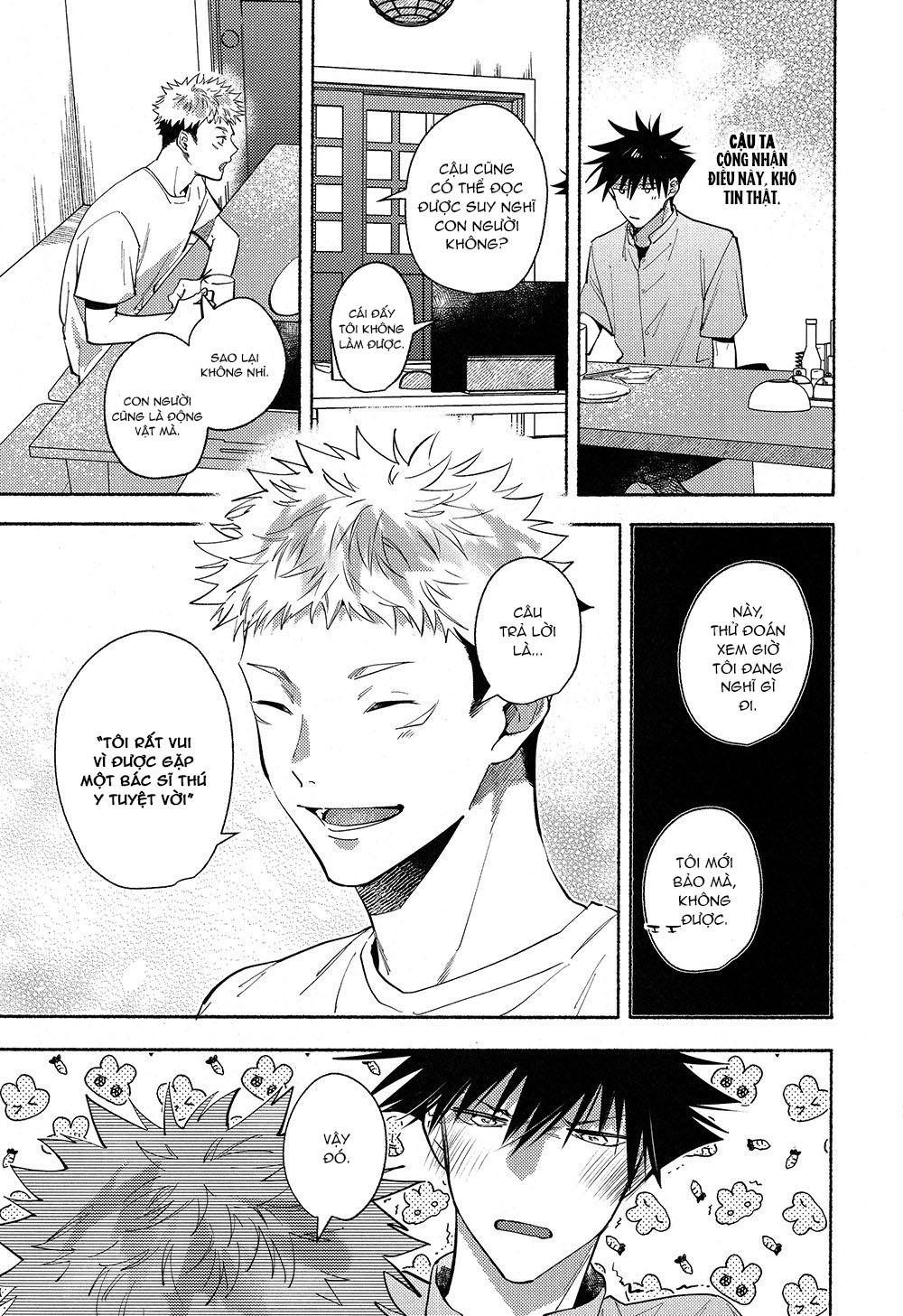 ONESHOT COI LÀ NỨNG Chapter 37 Yuuji x Megumi - Next Chapter 38