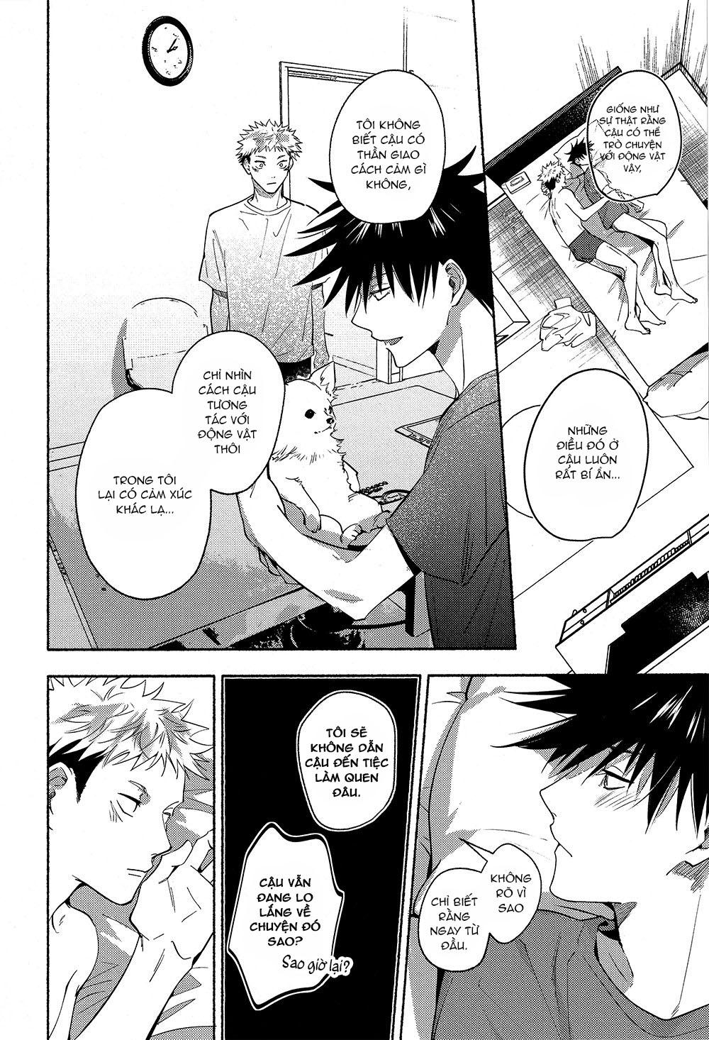ONESHOT COI LÀ NỨNG Chapter 37 Yuuji x Megumi - Next Chapter 38