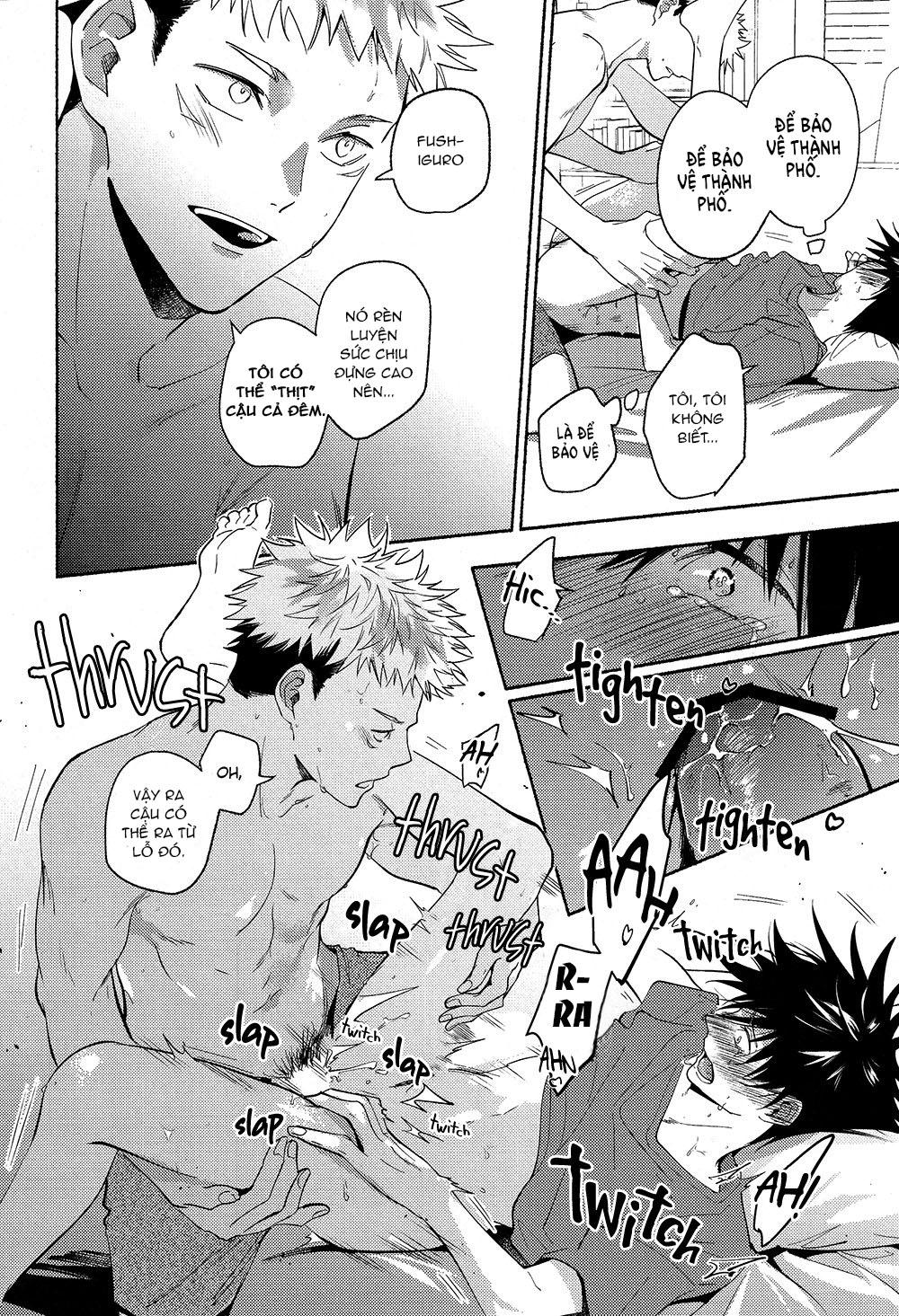 ONESHOT COI LÀ NỨNG Chapter 37 Yuuji x Megumi - Next Chapter 38
