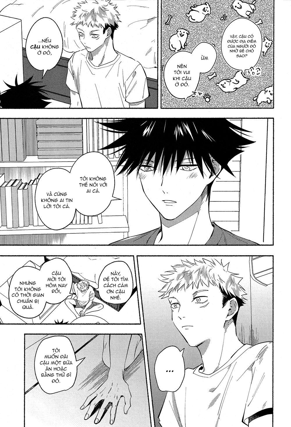 ONESHOT COI LÀ NỨNG Chapter 37 Yuuji x Megumi - Next Chapter 38