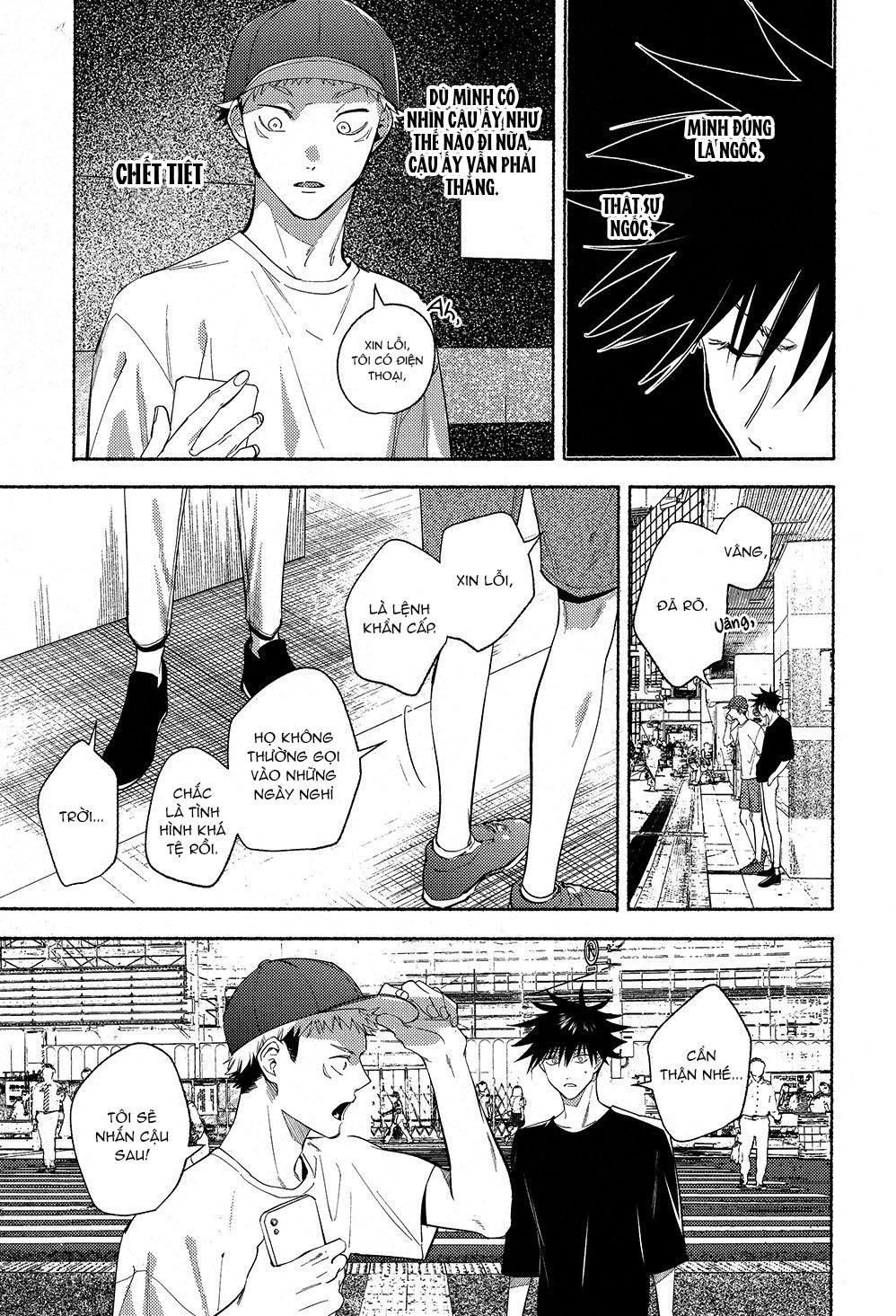 ONESHOT COI LÀ NỨNG Chapter 37 Yuuji x Megumi - Next Chapter 38