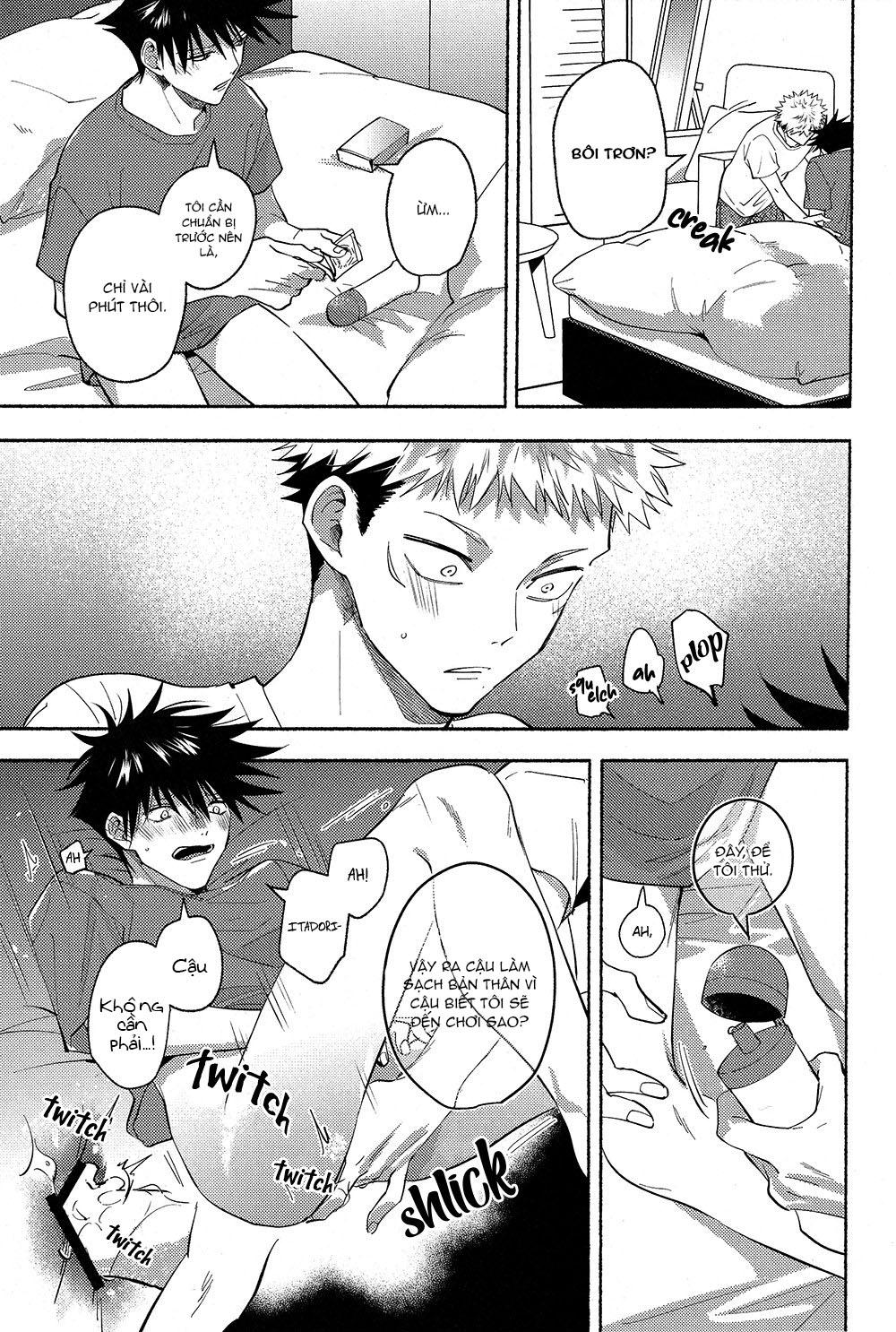 ONESHOT COI LÀ NỨNG Chapter 37 Yuuji x Megumi - Next Chapter 38