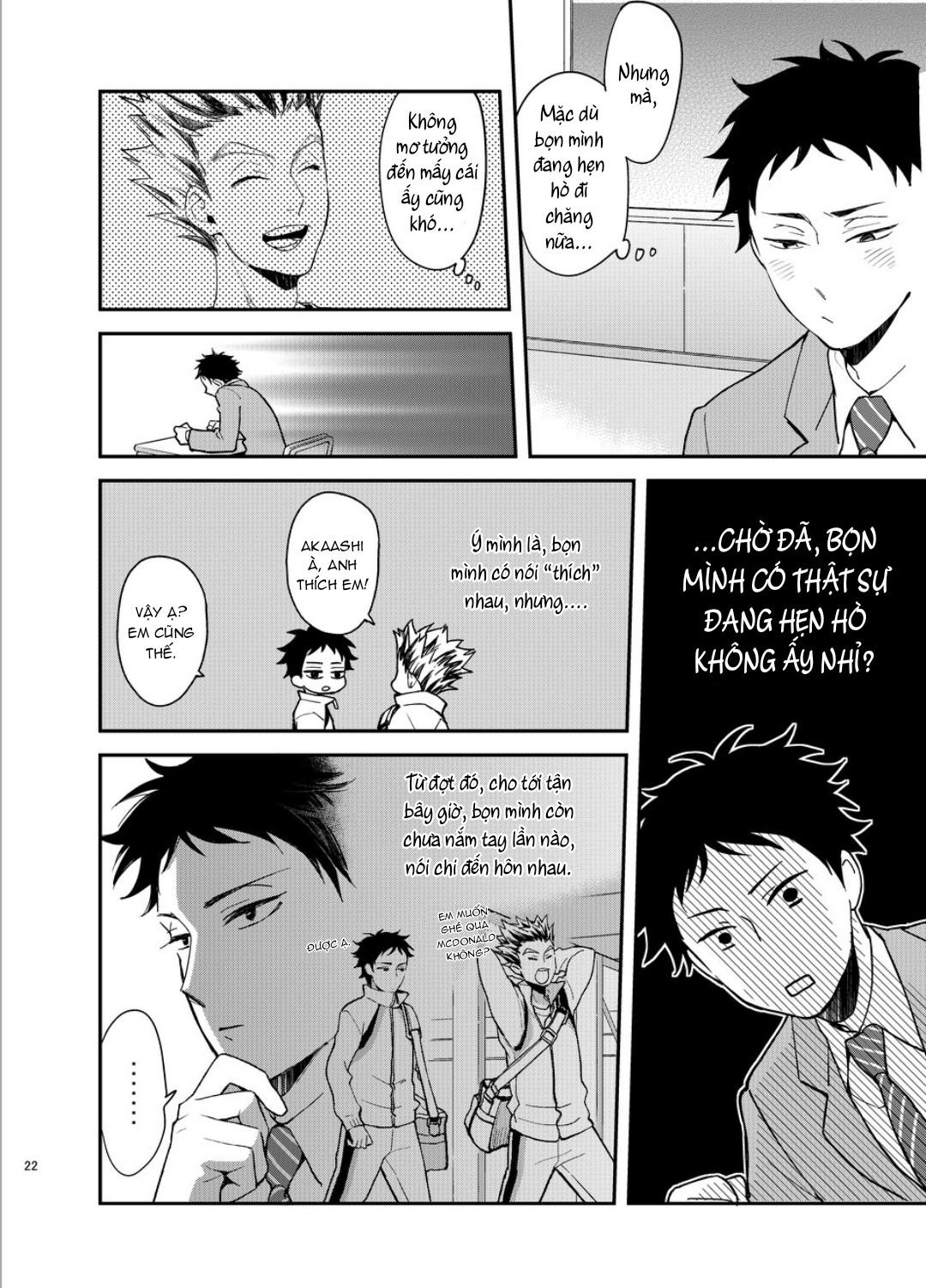 Tuyển Tập Haikyuu dj by Dammei BL Chapter 38 - Next Chapter 39