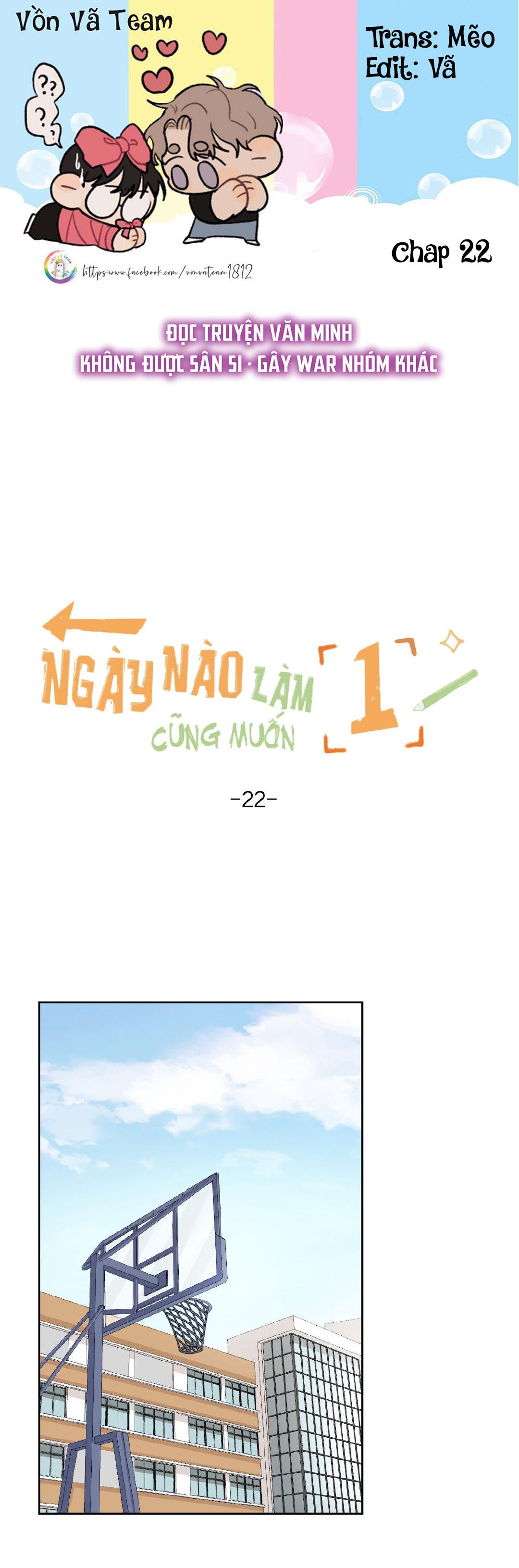 Ngày Nào Cũng Muốn Làm 1 Chapter 22 - Next Chapter 22