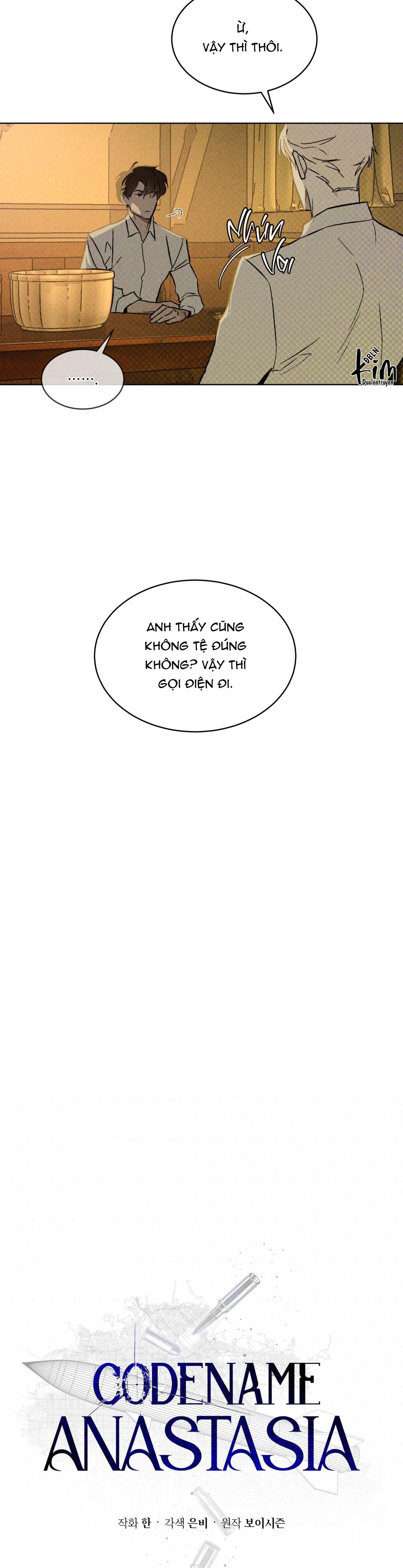 CODENAME ANASTASIA Chapter 20 - Next Chapter 21