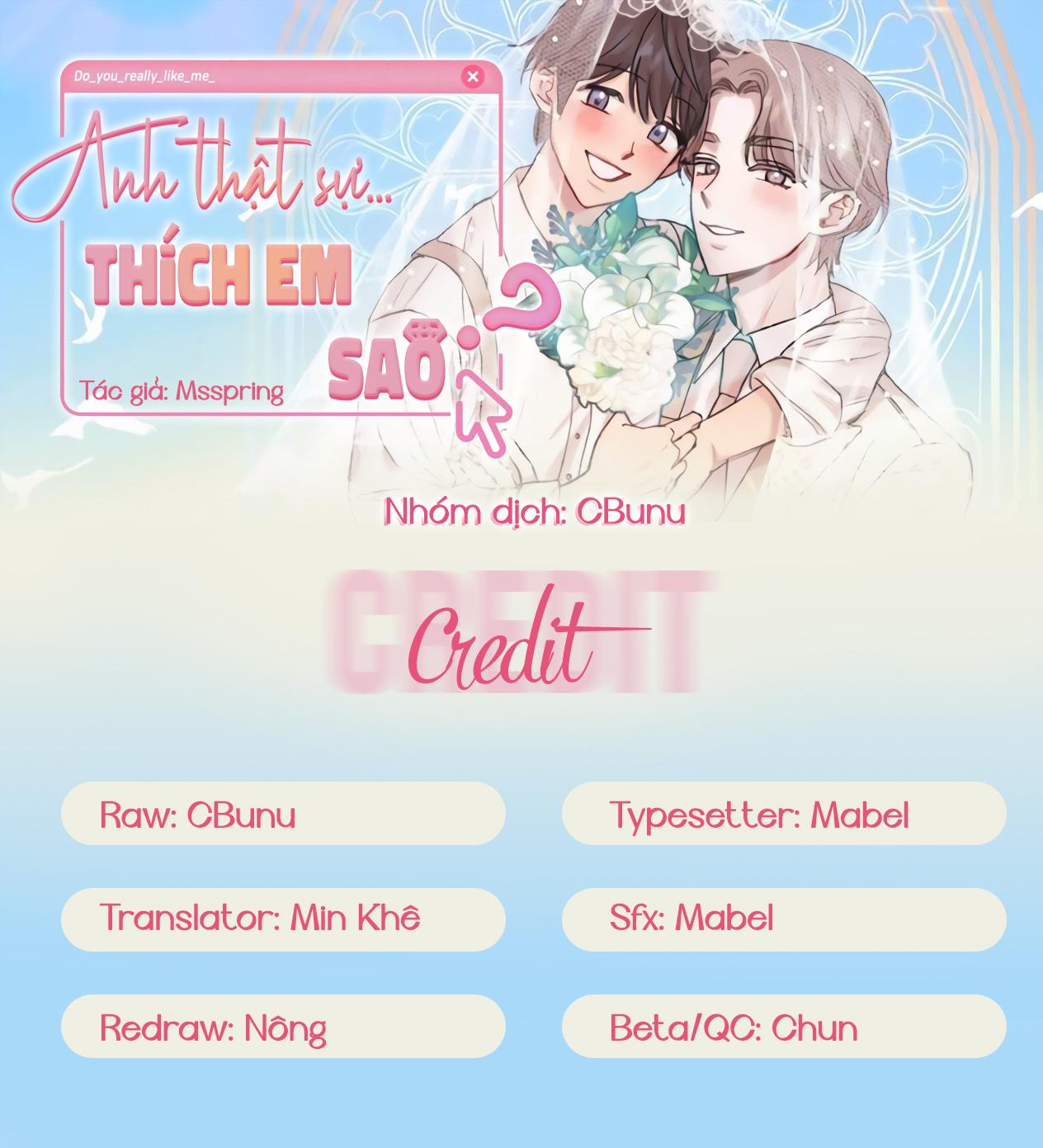 (CBunu) Anh Thật Sự Thích Em Sao Chapter 23 - Next Chapter 24