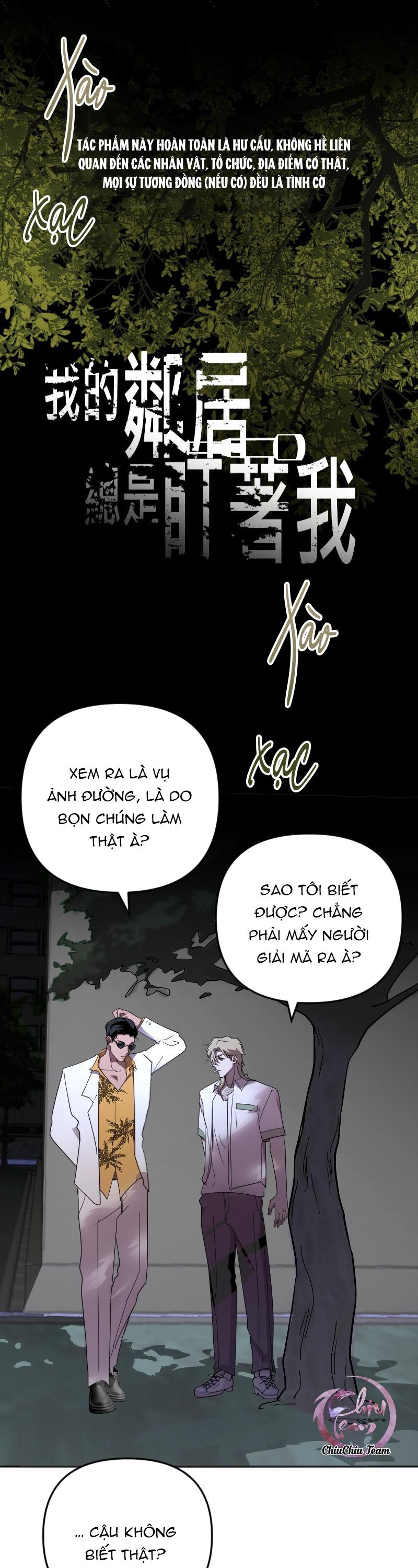 Tên Hàng Xóm Cứ Dán Mắt Vào Tôi Chapter 37 ❌ H+ - Trang 3