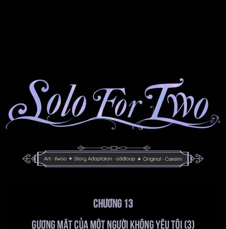 SOLO FOR TWO Chapter 13 - Next Chapter 14