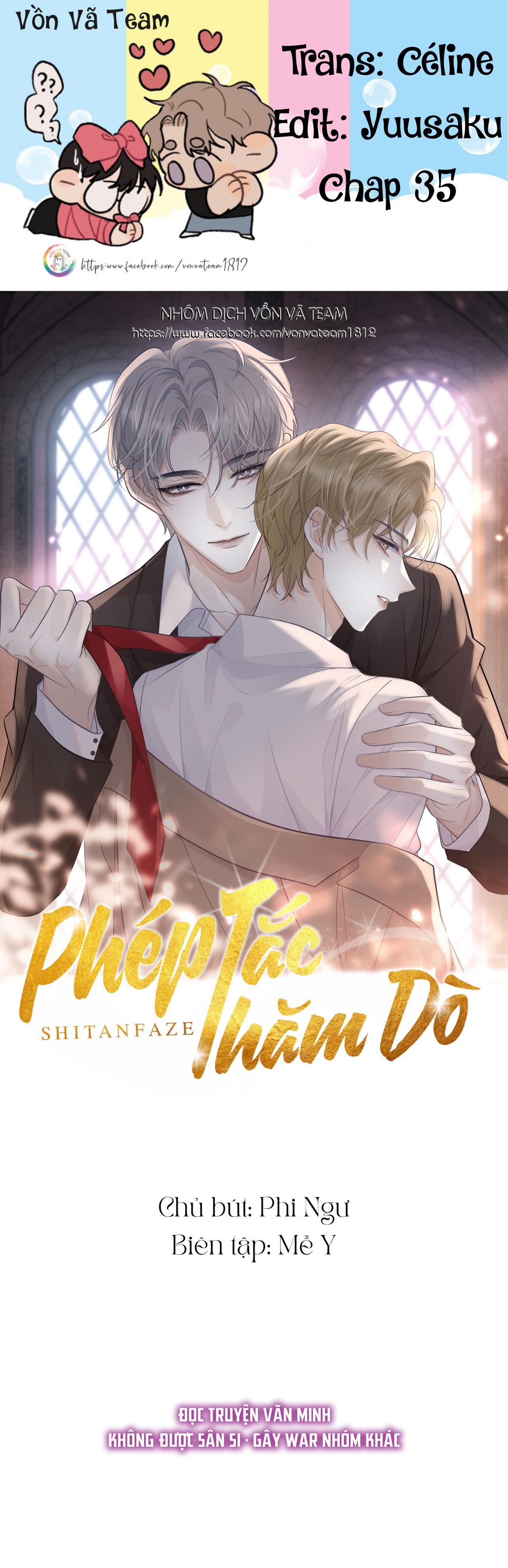 Phép Tắc Thăm Dò (END) Chapter 35 - Next Chapter 36 END