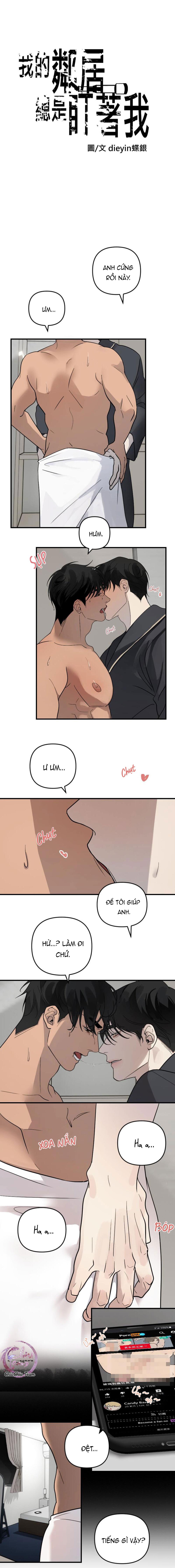 Tên Hàng Xóm Cứ Dán Mắt Vào Tôi Chapter 28 ❌ H+++❌ - Next Chapter 29