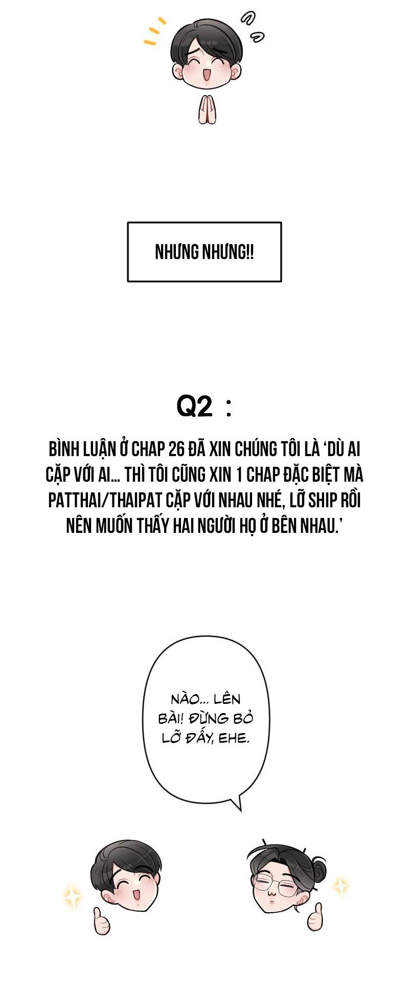 Tình yêu của chúng ta sắp thành hình rồi Chapter 31 - Trang 2