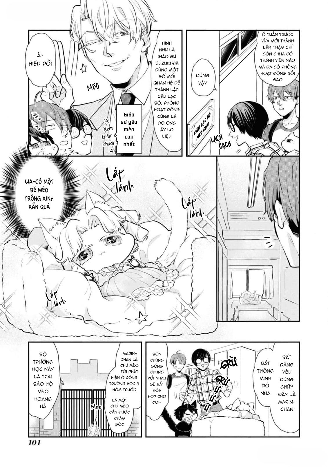Chú mèo đẹp trai muốn được Haruta nuôi dưỡng Chapter 6 - Next Chapter 7