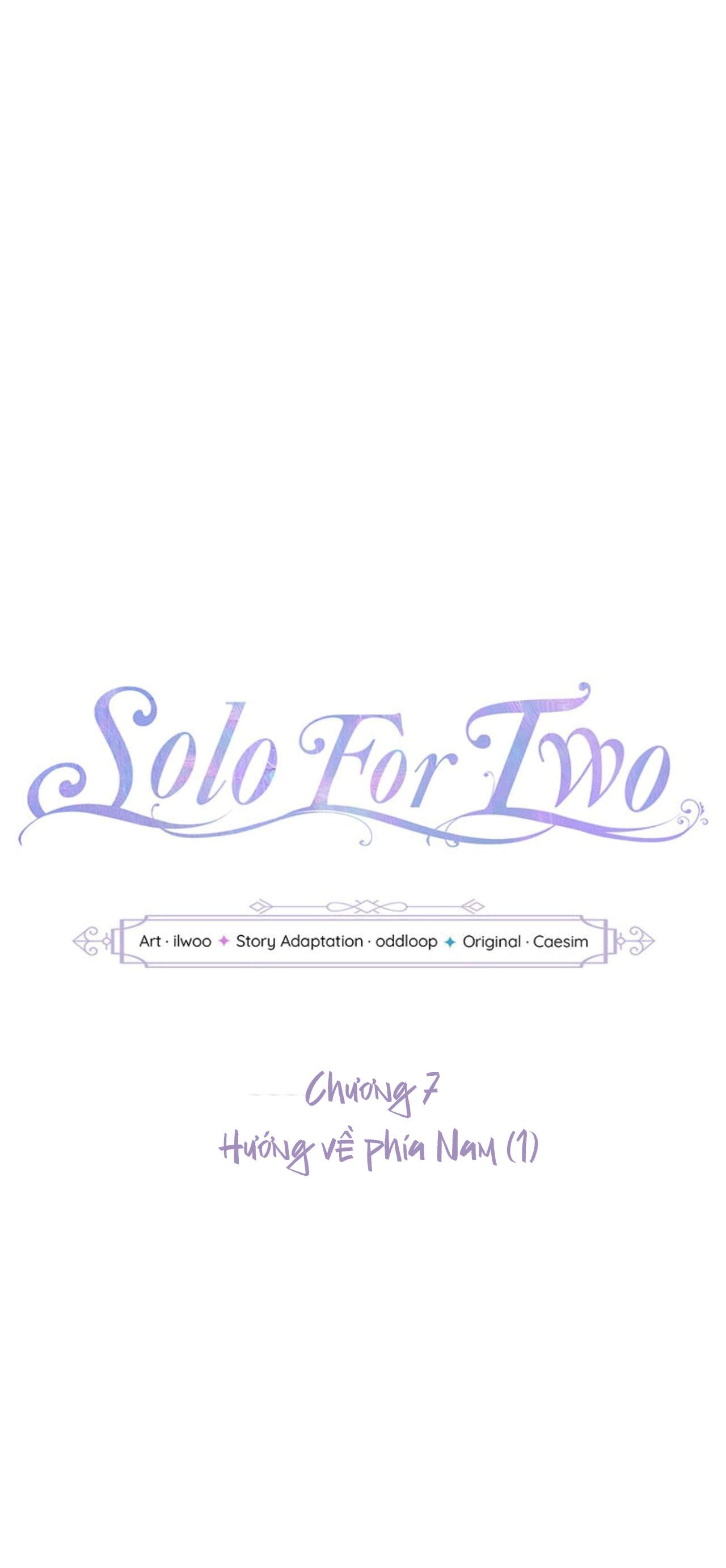 SOLO FOR TWO Chapter 7 - Next Chapter 8