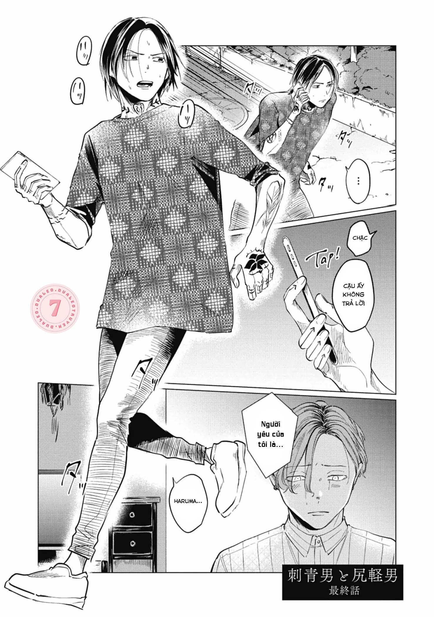 [Hoàn] Irezumi Otoko to Shirigaru Otoko Chapter 3 - Trang 3